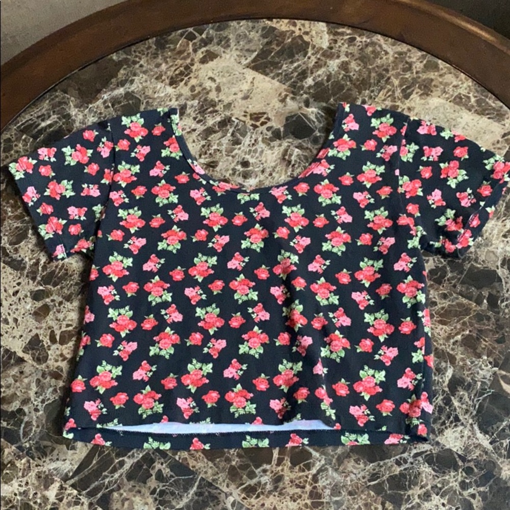 Floral Crop Top